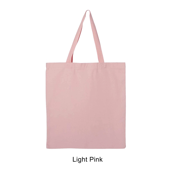 Light Pink, color option for 12 Oz. Canvas Promotional Colored Tote Bag
