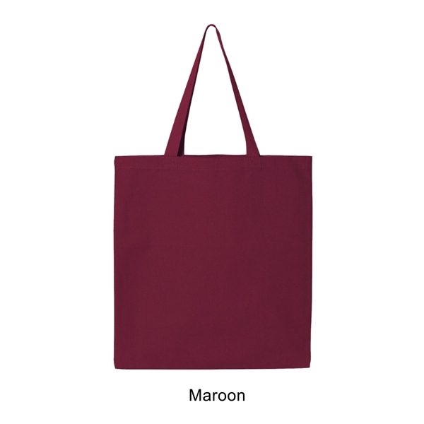 Maroon color option for 12 Oz. Canvas Promotional Colored Tote Bag