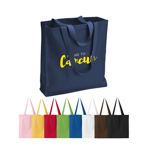 Photo of 12 Oz. Heavy Cotton Gusset Shopping Bag