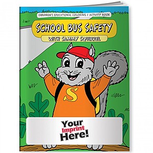 Photo of Coloring Book   School Bus Safety With Sammy Squirrel