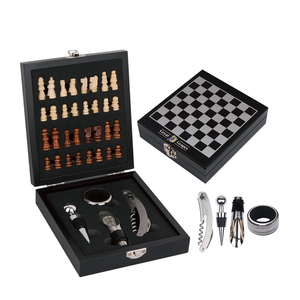 Photo of Low Moq Chess With 4 Pc Wine Opener & Corkscrew Set