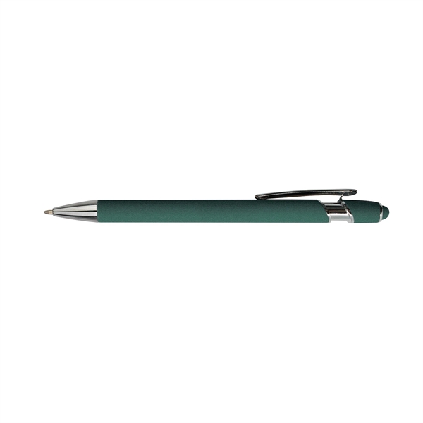 Green color option for Soft Touch Ballpoint Stylus Metal Pen  Close Out