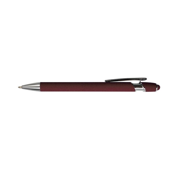 Red color option for Soft Touch Ballpoint Stylus Metal Pen  Close Out