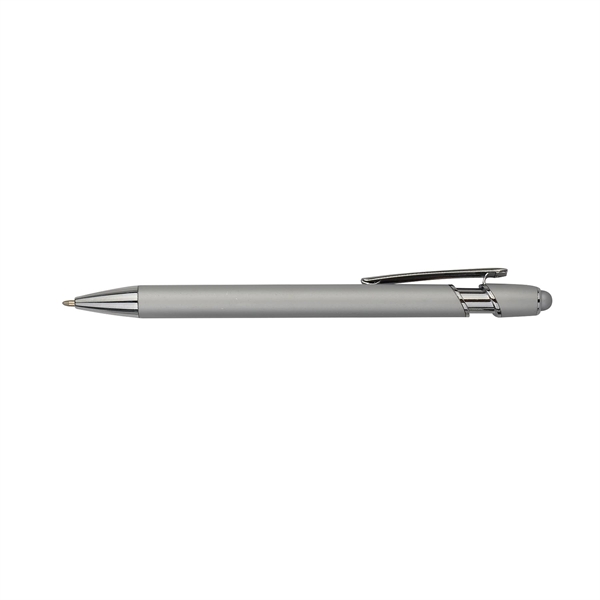 Silver color option for Soft Touch Ballpoint Stylus Metal Pen  Close Out