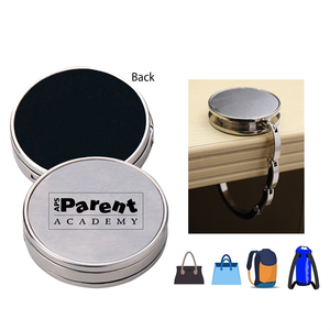 Photo of Round Metal Bag Holder W/Magnet
