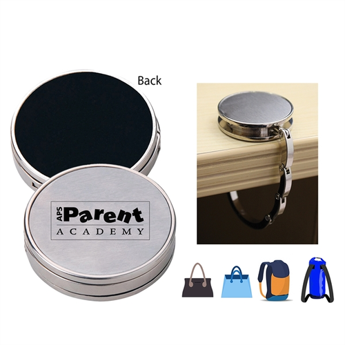 Main photo of Round Metal Bag Holder W/Magnet