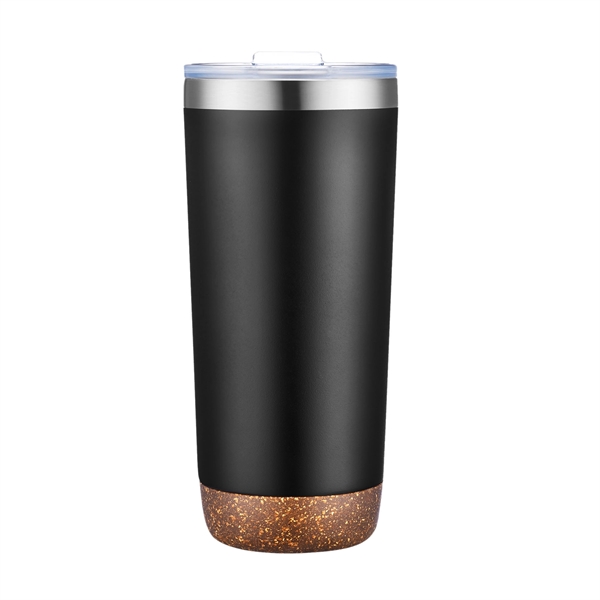 Black color option for 22 Oz. Vacuum Tumbler With Cork Bottom