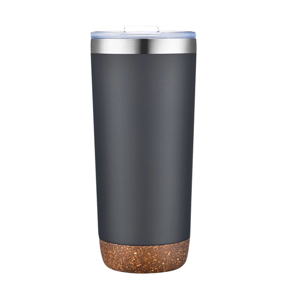 Gray color option for 22 Oz. Vacuum Tumbler With Cork Bottom