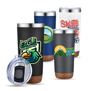 Photo of 22 Oz. Vacuum Tumbler With Cork Bottom