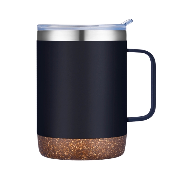 Black color option for 22 Oz. Vacuum Mug With Cork Bottom