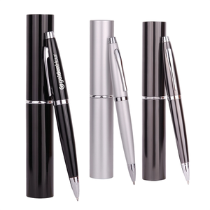 Photo of Twist Metal Ballpoint Pen W/Matching Case Set