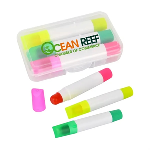 Photo of 3 Piece Gel Highlighter Set W/Case
