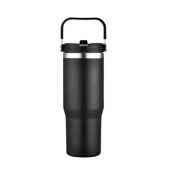 Black color option for 30 Oz. Vacuum Travel Mug With Carrier