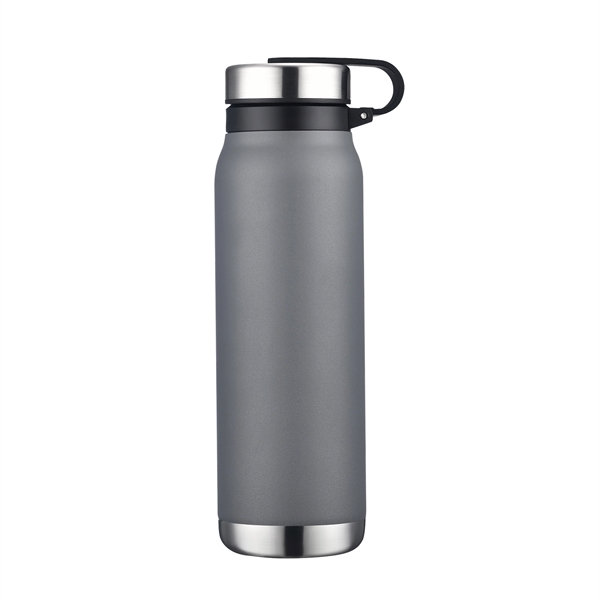 Gray color option for 20 Oz. Stainless Steel Vacuum Water Bottle W/ Twist Lid