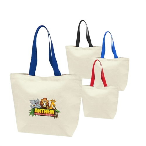 Main photo of 13 Oz. Heavy Cotton Canvas Tote Bag W/Gusset