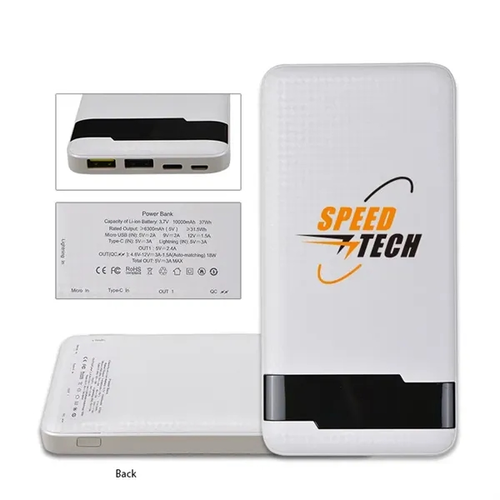 Main photo of High Speed 10,000m Ah Slim Power Bank W/ Lcd Display