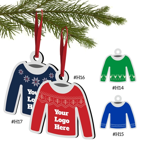 Photo of 3" Full Color Christmas Ornament   Ugly Sweater