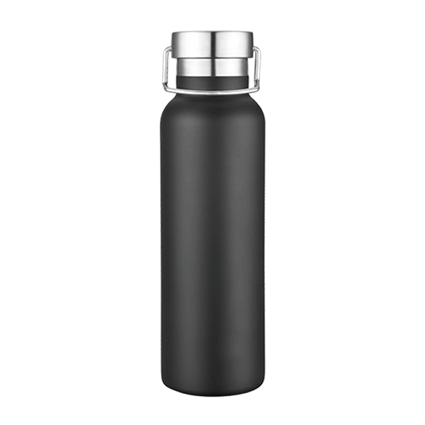 Black color option for 20 Oz. Double Wall Stainless Steel Vacuum Water Bottle