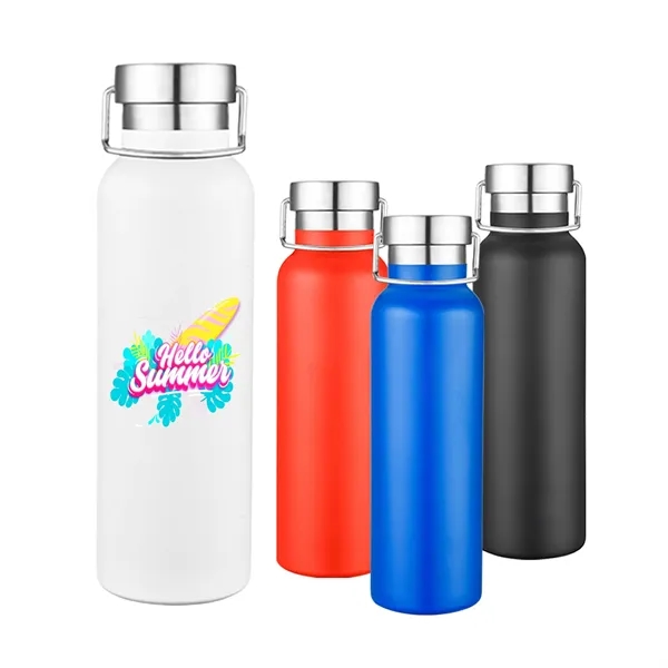 Blue color option for 20 Oz. Double Wall Stainless Steel Vacuum Water Bottle