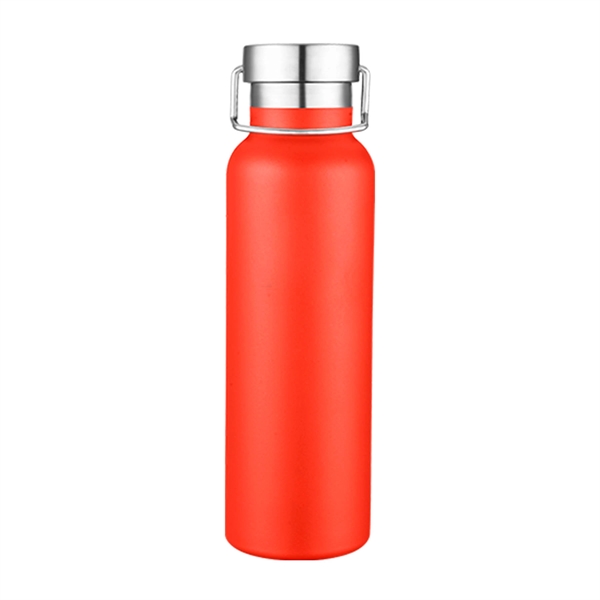 Red color option for 20 Oz. Double Wall Stainless Steel Vacuum Water Bottle