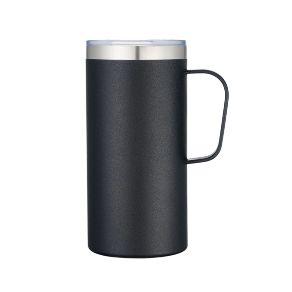 Black color option for Glamping 20 Oz. Double Wall Stainless Steel Vacuum Mug