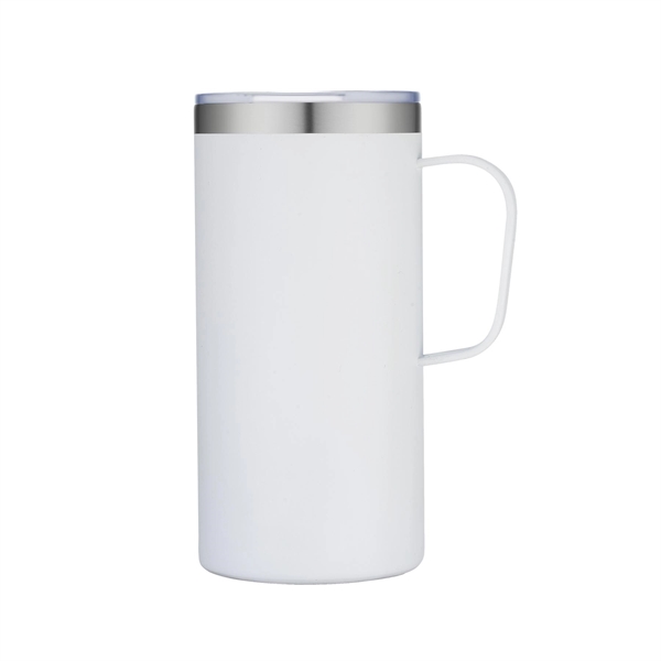 White color option for Glamping 20 Oz. Double Wall Stainless Steel Vacuum Mug