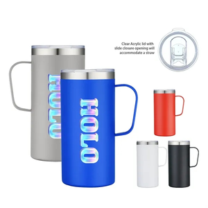 Photo of Glamping 20 Oz. Double Wall Stainless Steel Vacuum Mug