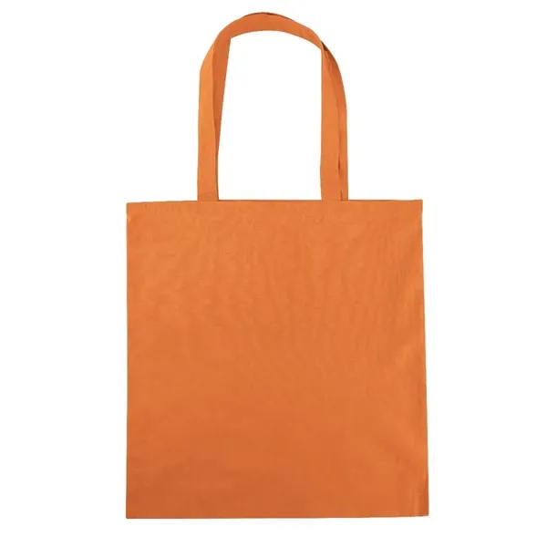 Orange color option for 6 Oz. Nicole 100% Recycled Canvas Tote