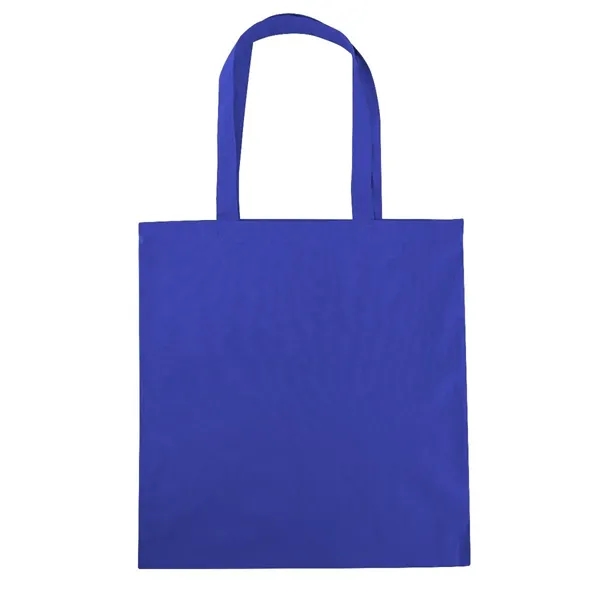 Royal Blue color option for 6 Oz. Nicole 100% Recycled Canvas Tote