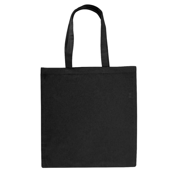 Black color option for 6 Oz. Bargain Cotton Canvas Tote Bag