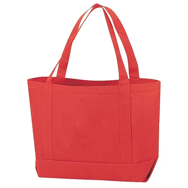 Red color option for 13 Oz. Color Cotton Canvas Tote Bag
