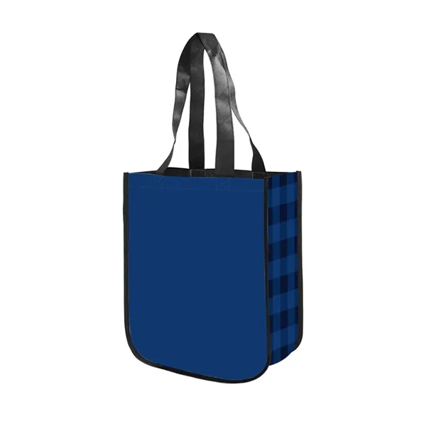 Blue color option for 130 Gsm Laminated Non Woven Tote Bag    Low Moq, Us Stock