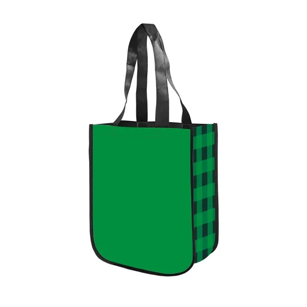 Green color option for 130 Gsm Laminated Non Woven Tote Bag    Low Moq, Us Stock