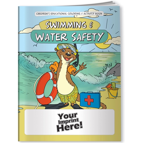 Multi color color option for Coloring Book   Swimming & Water Safety