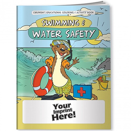 Main photo of Coloring Book   Swimming & Water Safety