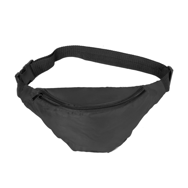 Black color option for One Pocket Nylon Fanny Pack