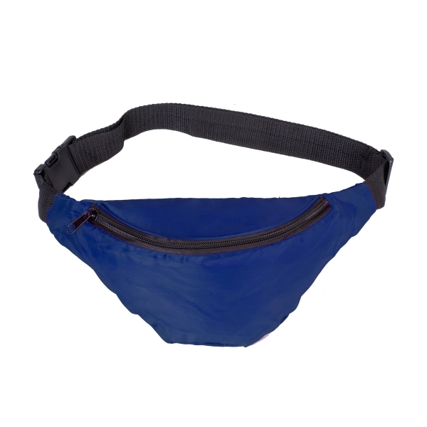 Navy Blue color option for One Pocket Nylon Fanny Pack