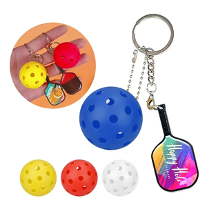 Photo of Epoxy Pickleball Paddle /With Ball Keychain