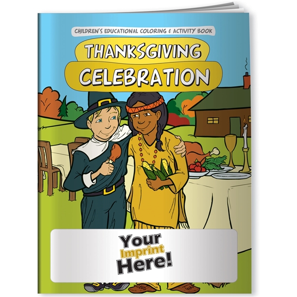 Multi color color option for Coloring Book   Thanksgiving Celebration