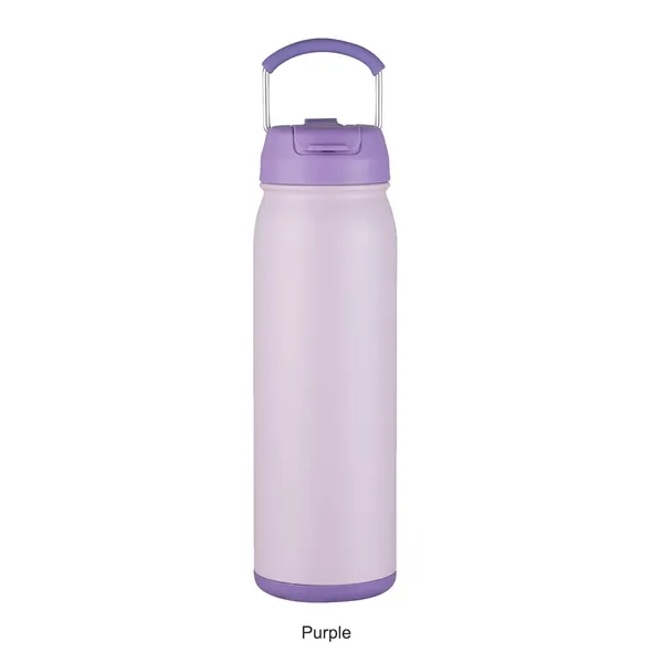 Purple color option for 24oz Vacuum Insulated Bottle With Straw & Carry Handle