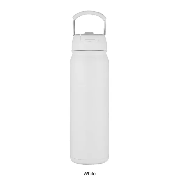 White color option for 24oz Vacuum Insulated Bottle With Straw & Carry Handle