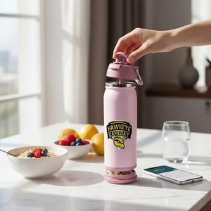 Photo of 24oz Vacuum Insulated Bottle With Straw & Carry Handle