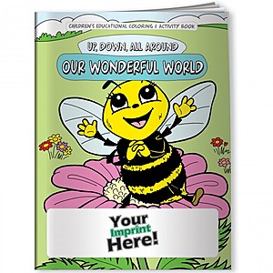Photo of Coloring Book   Up, Down, All Around: Our Wonderful World