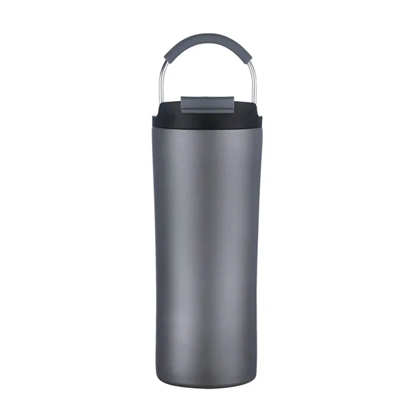 Gray color option for 21oz. Dual Lid Vacuum Insulated Tumbler With Handle