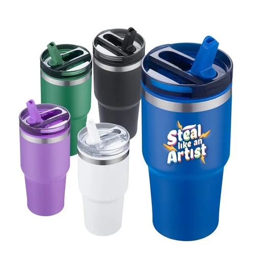 Main photo of 20oz Double Wall Travel Tumbler With Straw Lid