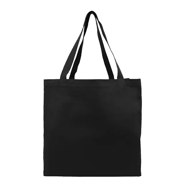 Black color option for 11oz Cotton Canvas Large Heavy Shopping Tote Bag