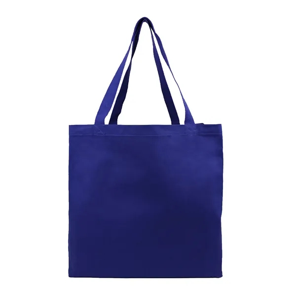 Royal Blue color option for 11oz Cotton Canvas Large Heavy Shopping Tote Bag