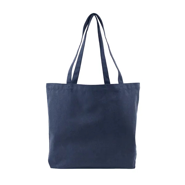 Navy Blue color option for 12oz Stonewashed Canvas Open Tote Bag