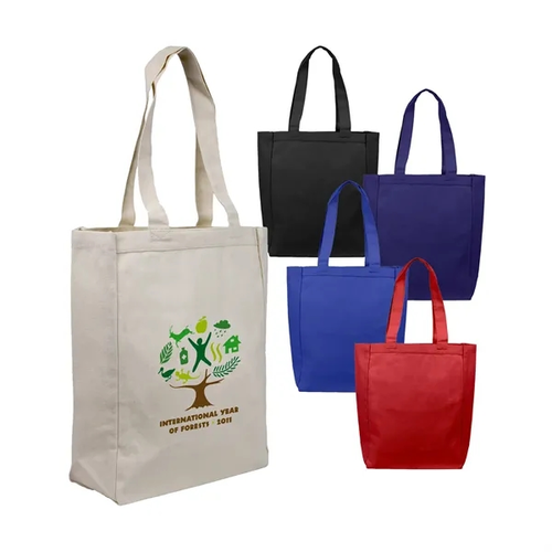 Main photo of 10oz Cotton Canvas Eco Shopping Tote Bag