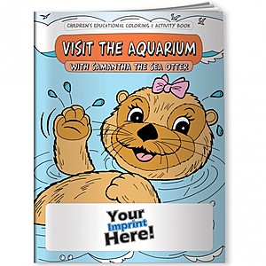 Photo of Coloring Book   Visit The Aquarium With Samantha The Sea Otter